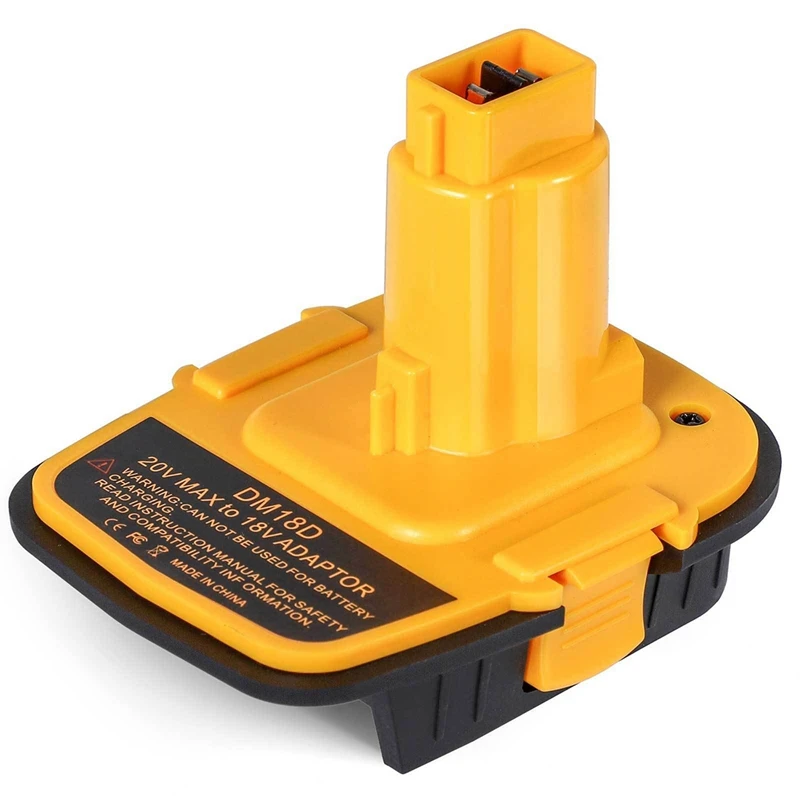

DM18D Battery Converter Adapter For Dewolt Tools Convert 20V Li-Ion Battery For M18 To 18V Nicad Nimh Battery