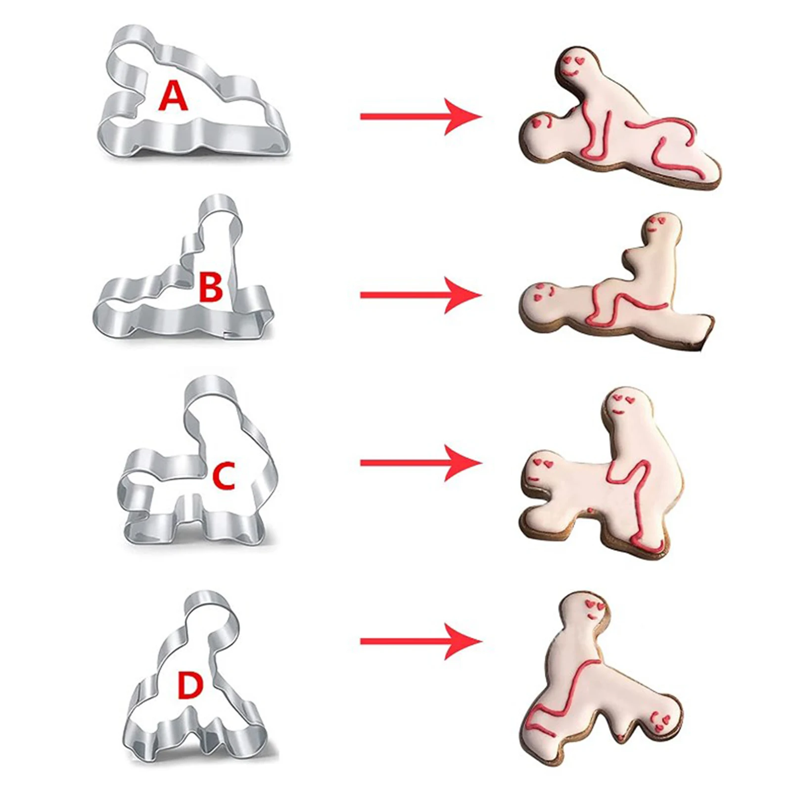 Набор для печенья из нержавеющей стали пасхальный резак мастики сэндвичей