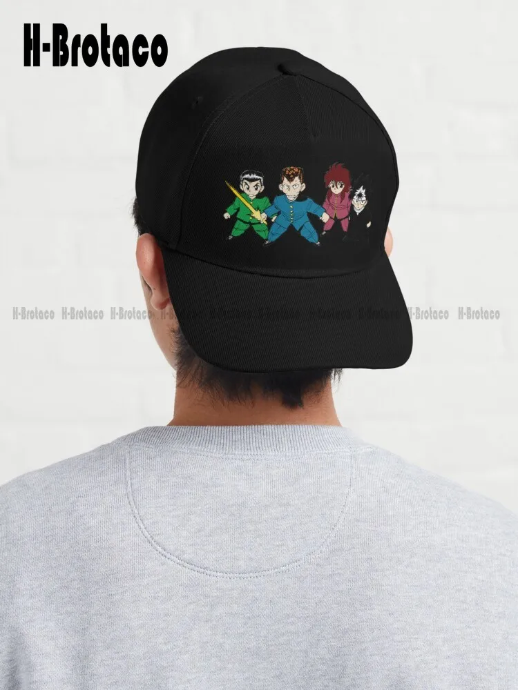 

Аниме Yu Hakusho бейсбольная кепка на день рождения головные уборы на открытом воздухе скалолазание путешествия Деним Цвет хип-хоп шляпы водите...