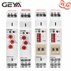 Многофункциональное реле-таймер GEYA, электронный, регулируемый или цифровой, 12 В, 24 В, 48 В, 110 В, 220 В, GRT8-M, GRT8-K