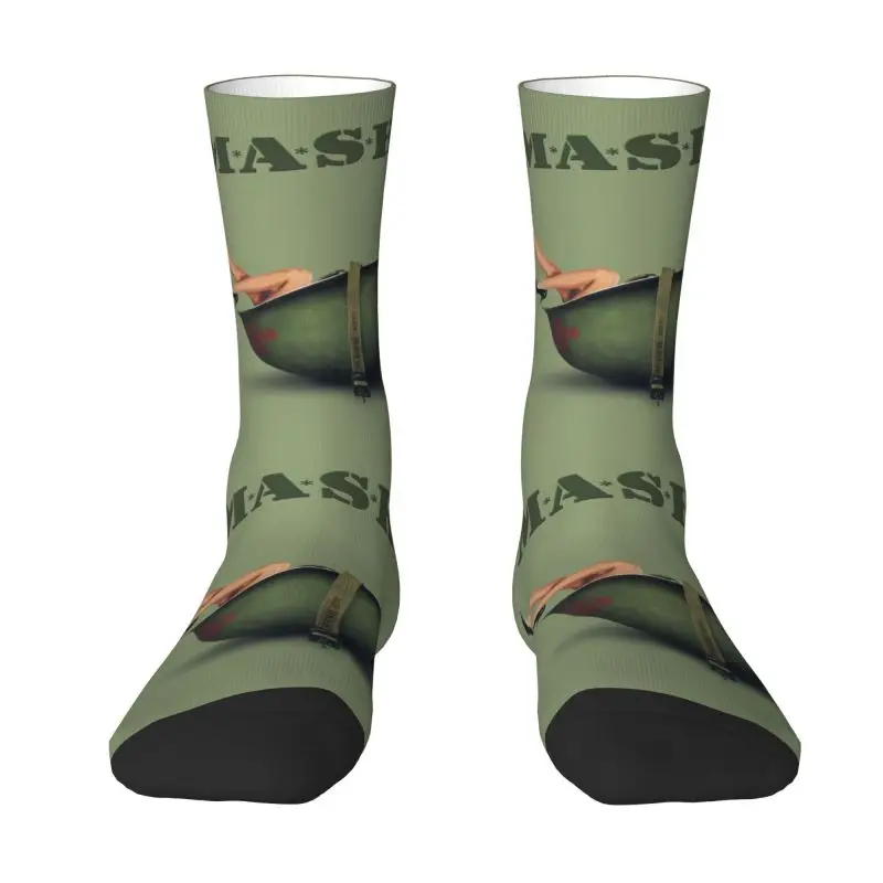 

MASH 4077 армия США медицинские мужские короткие носки унисекс милые весенне-осенне-зимние классические носки