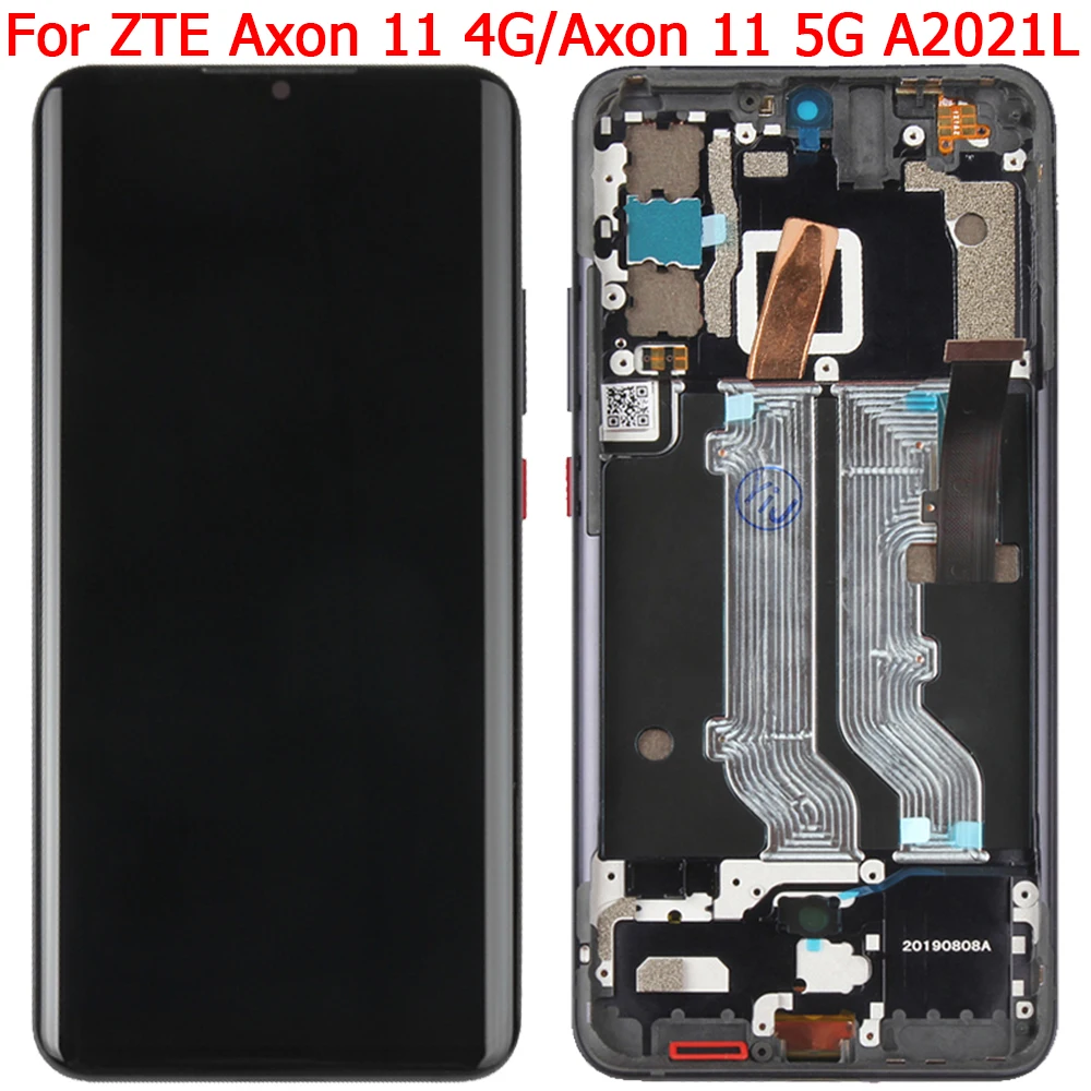 Оригинальный ЖК-дисплей 6 47 дюймов Axon 11 для ZTE 4G 5G A2021E A2021G A2021L сенсорный экран