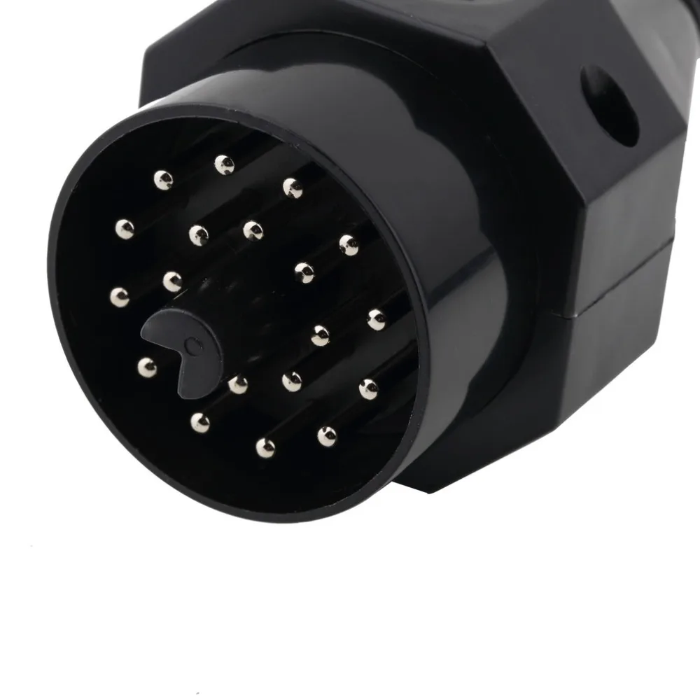 Для BMW 20Pin к OBD2 16-контактный гнездовой разъем 36 e39 X5 Z3 для BMW20pin OBD 20PIN адаптер - купить