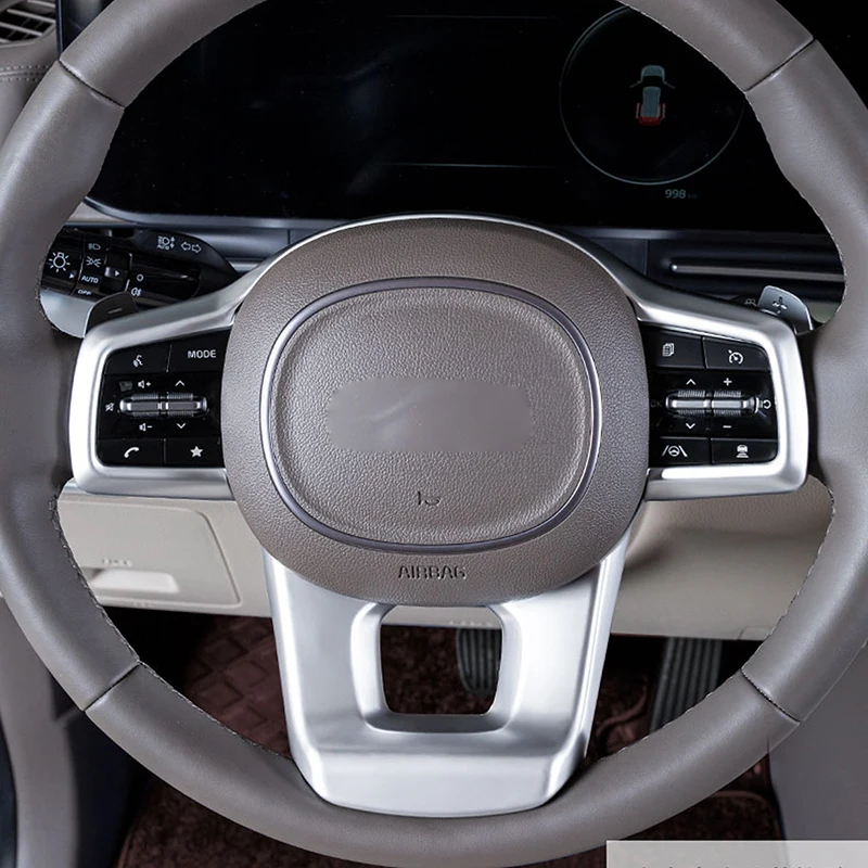 

Для Kia Carnival KA4 2022 2023 красочные кнопки на рулевом колесе декоративная крышка отделка Стайлинг автомобиля