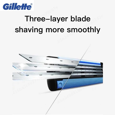 Лезвия Gillette Mach3