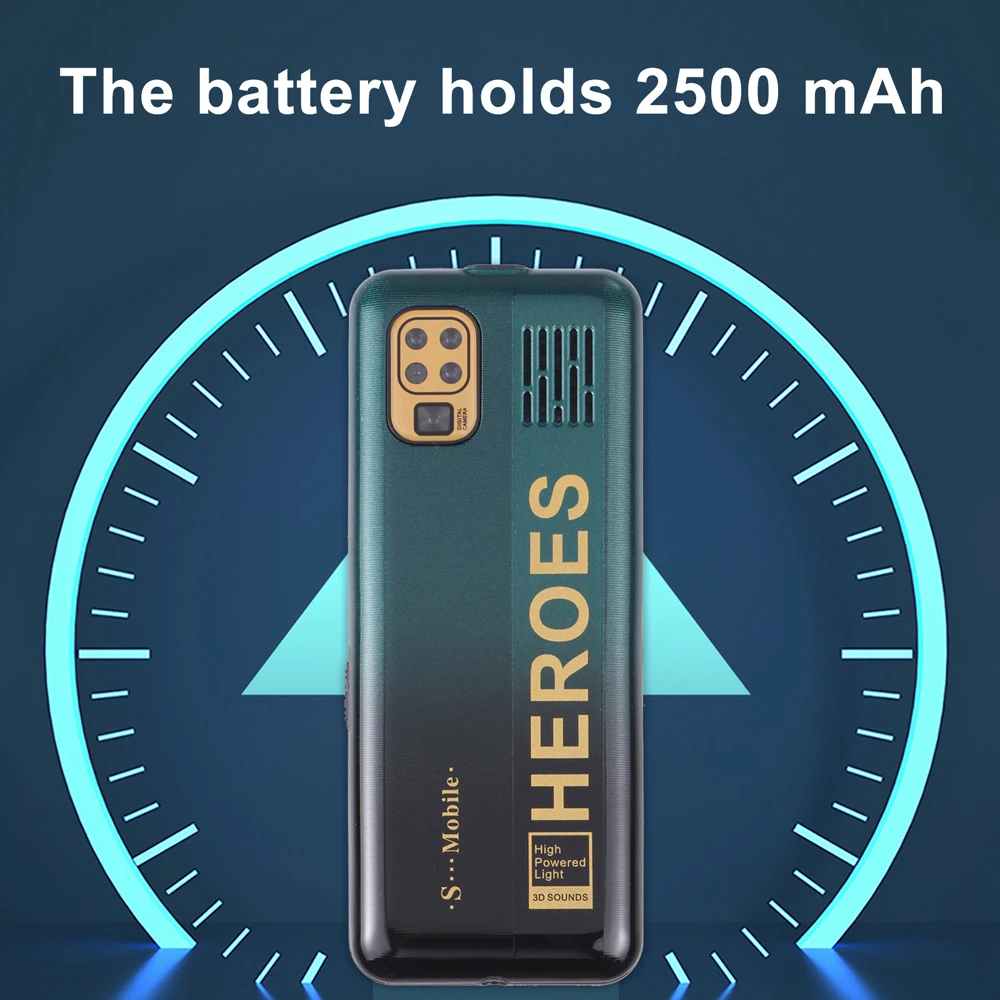 Оригинальный Клавиатурный Телефон W23 С Тремя SIM-картами Новинка Мобильная