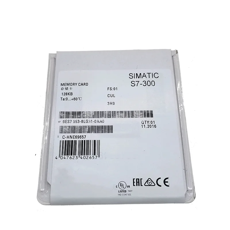 

Новая Оригинальная карта памяти 6ES7953-8LG31-0AA0 S7-300