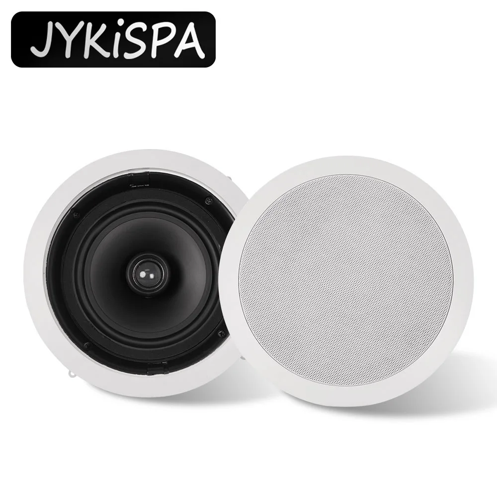 6 Inch 60W Marine Boat Ceiling Wall Speakers Lawn Garden Water Resistant Install Speaker Suspended Ceiling Speaker  Music