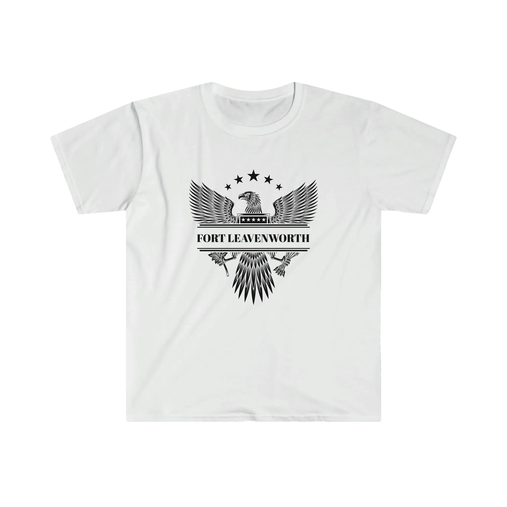 Мягкая футболка форт Leavenworth