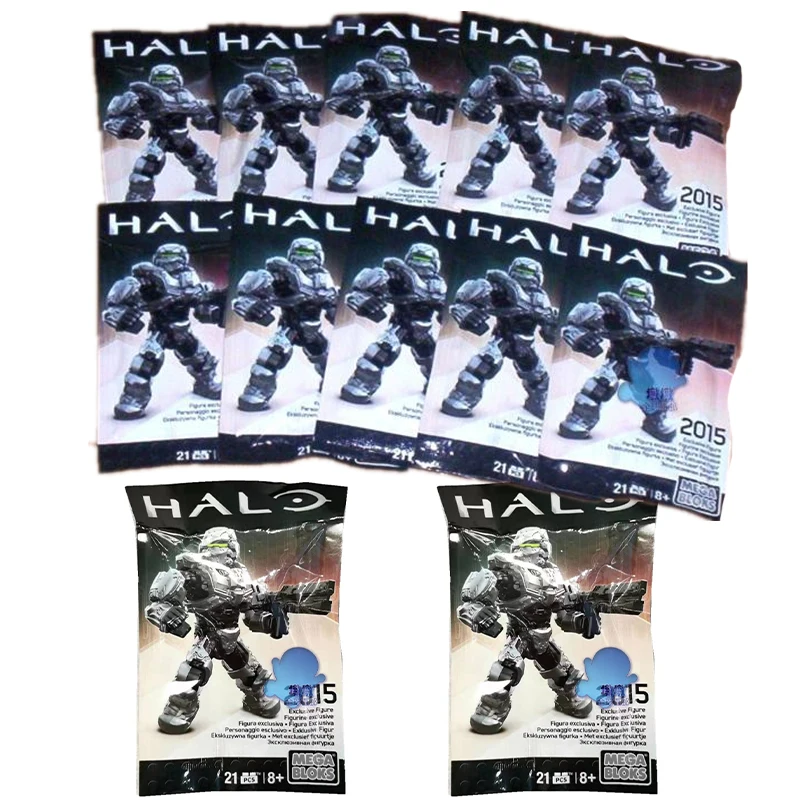 

Mega Bloks Halo Cpc58 2015 Sdcc Спартанские фигурки, строительные блоки, случайный мешок, солдат, Сборная модель, игрушка, подарок, быстрая доставка