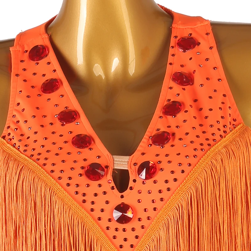 Платье для латиноамериканских танцев женское платье детское из спандекса на