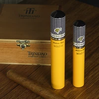 cigar tube humidor aluminum waterproof cigar tube humidor holder cedar wood lined portable travel moisturizing cigars