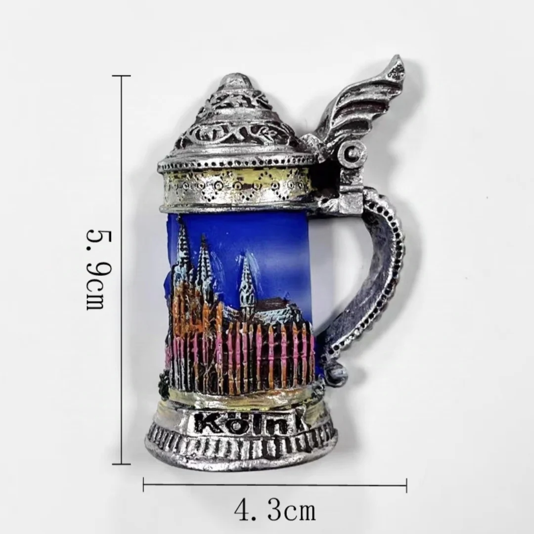 

3D магниты из смолы "Европа"
