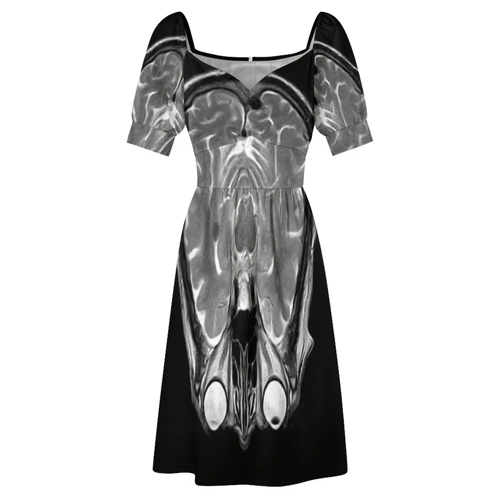 Платье MRI of the Brain с короткими рукавами летние платья юбкой для женщин роскошные