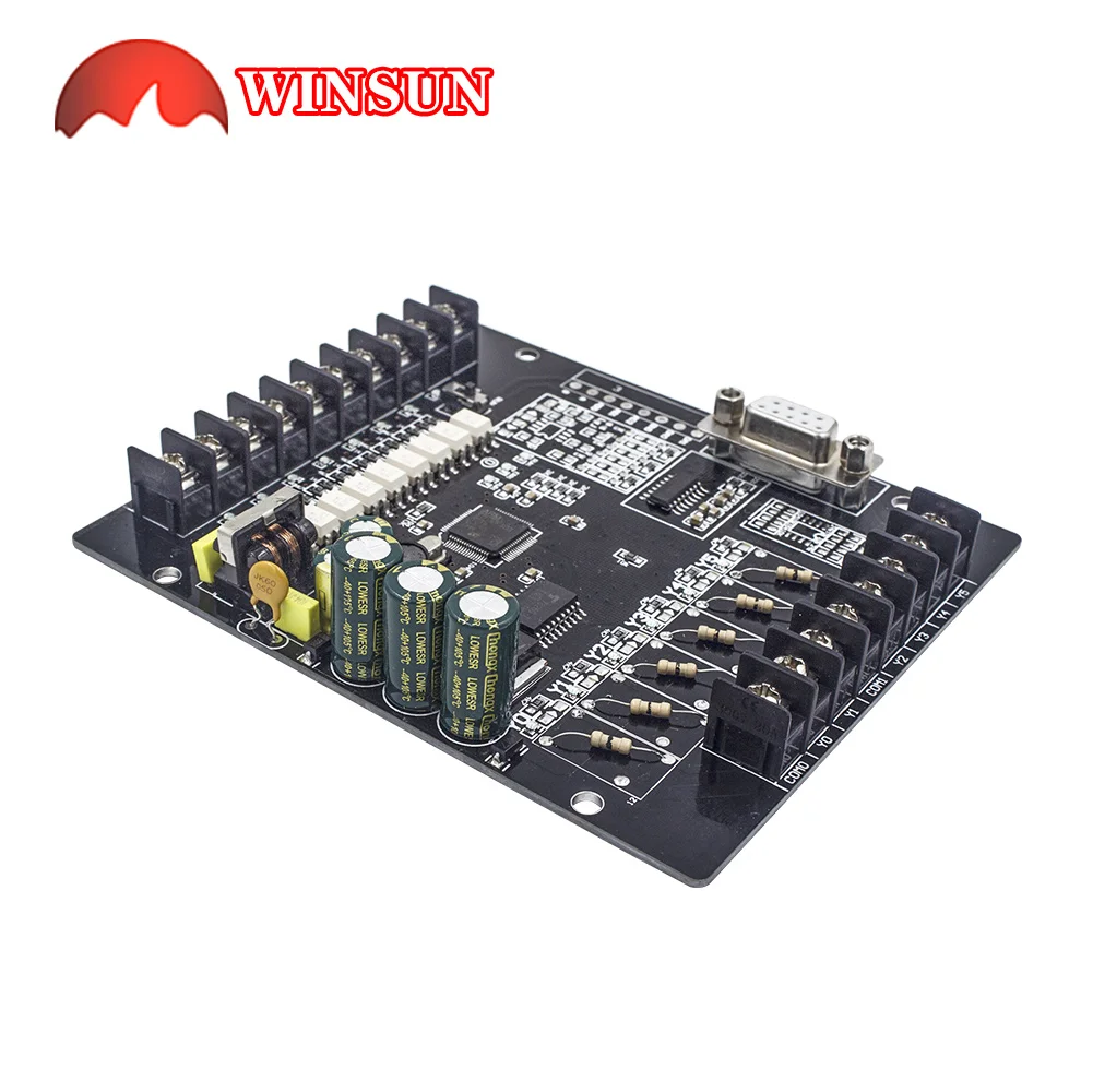 FX1N-14MT 14MT DC24V плата силового транзистора 8 в 6 out аналоговый выход 2DA 0-10V Modbus включена