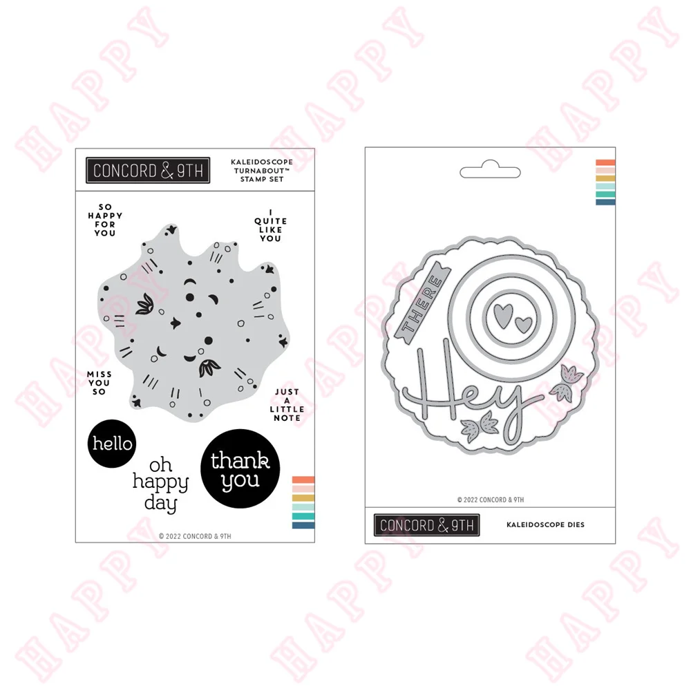 

New Metal Cutting Dies Stamps Kaleidoscope Scrapbook Diary Decoration Paper Craft Embossing Template DIY Greeting Card Handmade