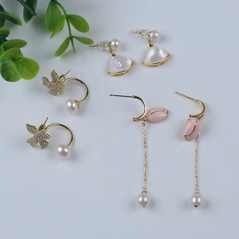 

Fashion Fine Jewelry Freshwater Freshwater Pearls Women Earrings