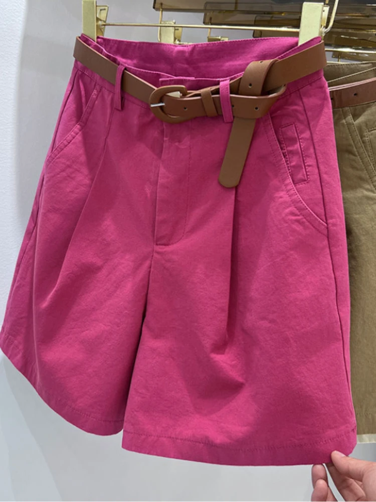 Женские джинсовые шорты с завышенной талией