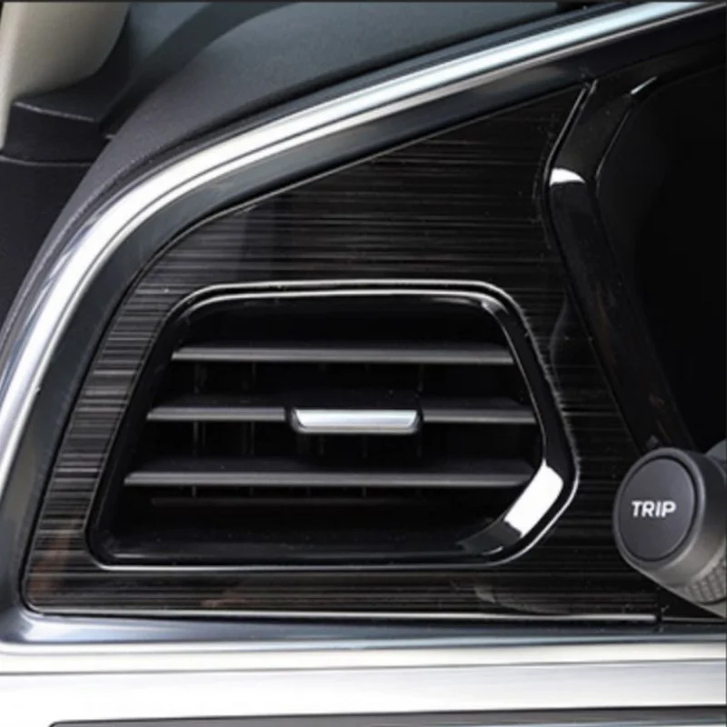 

SBTMY Stainless steel decorative frame for front air conditioning vents of automobiles For Geely Tugella 2019-22 FY11