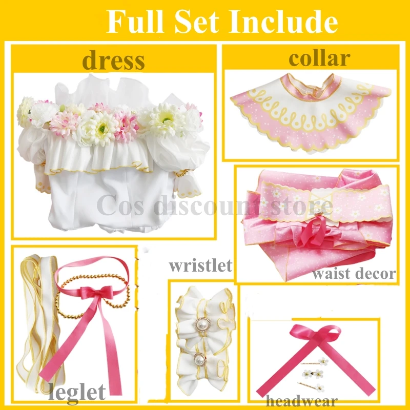 Платье для косплея Маки Нишикино в наличии Love Live аниме Lovelive милые костюмы Cos