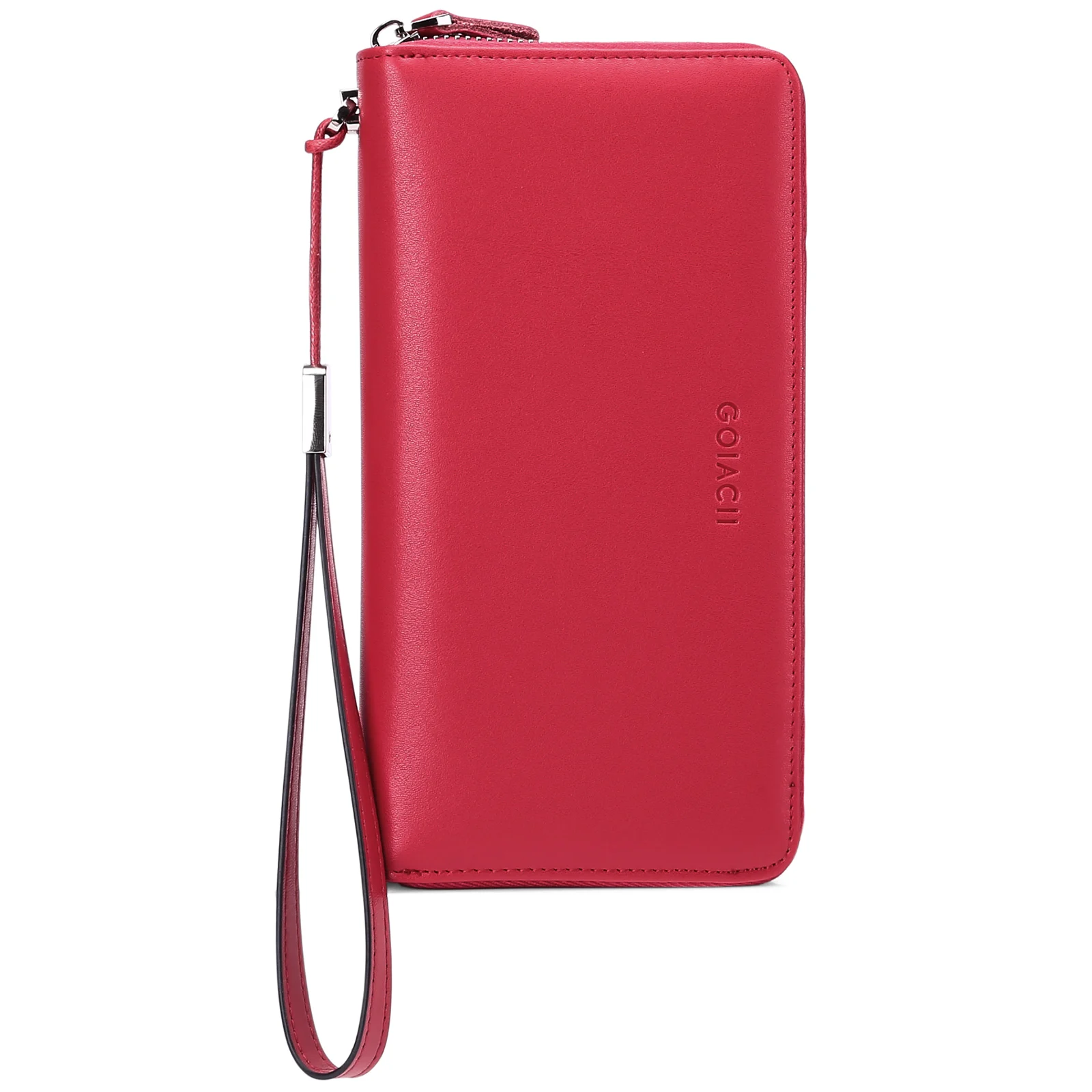 New Women Genuine Leather Handbags Female Multifunctional Large Capacity Wristbant Bags Fashion Wallet For Ladies Phone Purse