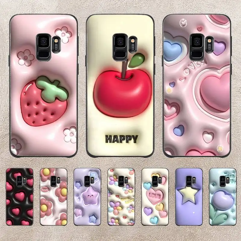 

Cut Flower 3Dvision Phone Case For Samsung Galaxy A51 A50 A71 A21s A31 A41 A10 A20 A70 A30 A22 A02s A13 A53 5G Cover Coque