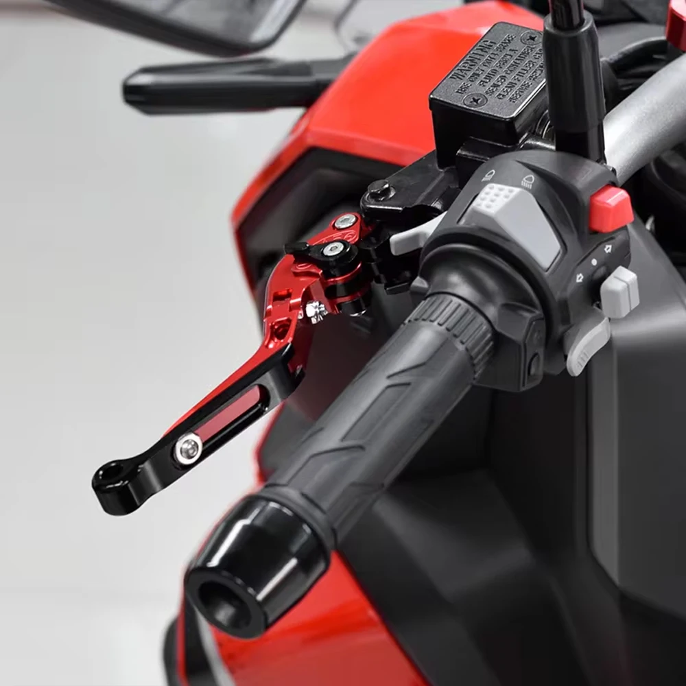 Фото Для DL250 V-STROM 250 Vstrom250 248cc 2018-2025: Комплект регулируемых складных рычагов сцепления и тормоза, аксессуары. №5