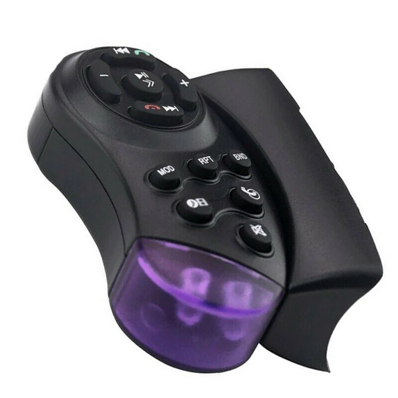 

Car Steering Wheel Remote Control Switch Vehicle Bluetooth MP3 DVD Stereo Button