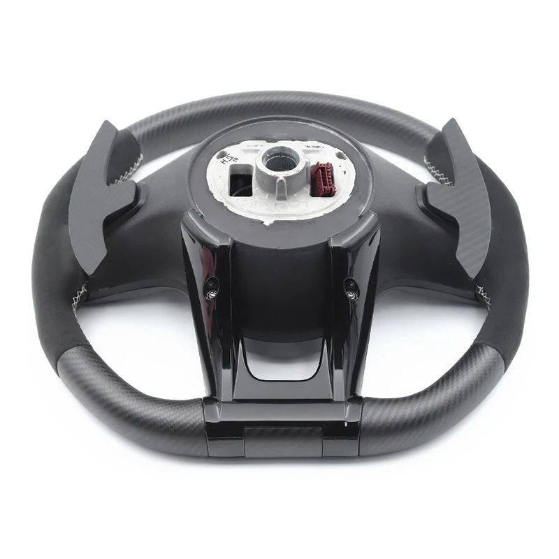 Матовый карбоновый автомобильный руль для Mercedes-Benz AMG W205 E300 E400 W176 A35 G500 E220 W221 Gle 350d glc