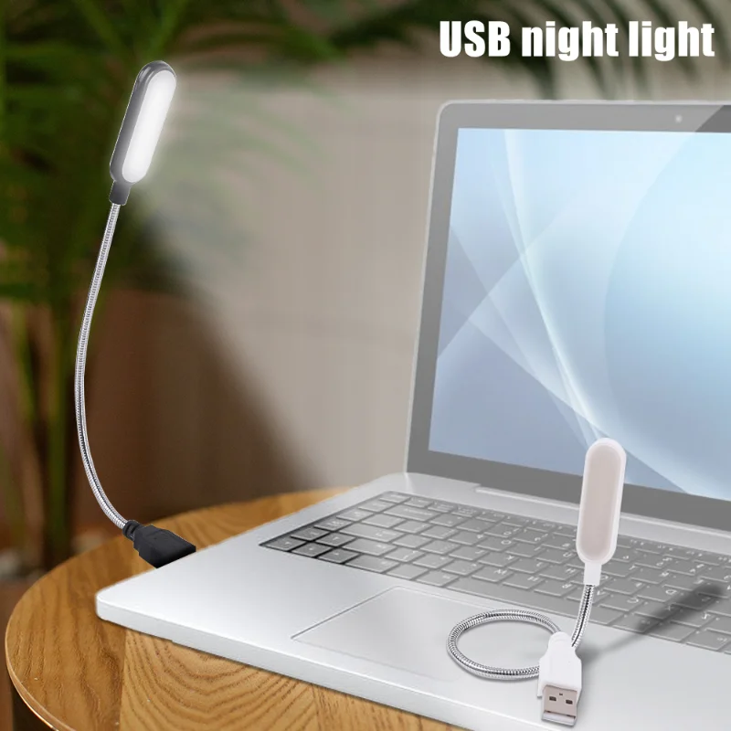 

Portable Laptops USB LED Light Bendable Ajusting Reading USB Light for Notebook Laptop Desktop PC & MAC Computer Keyboard