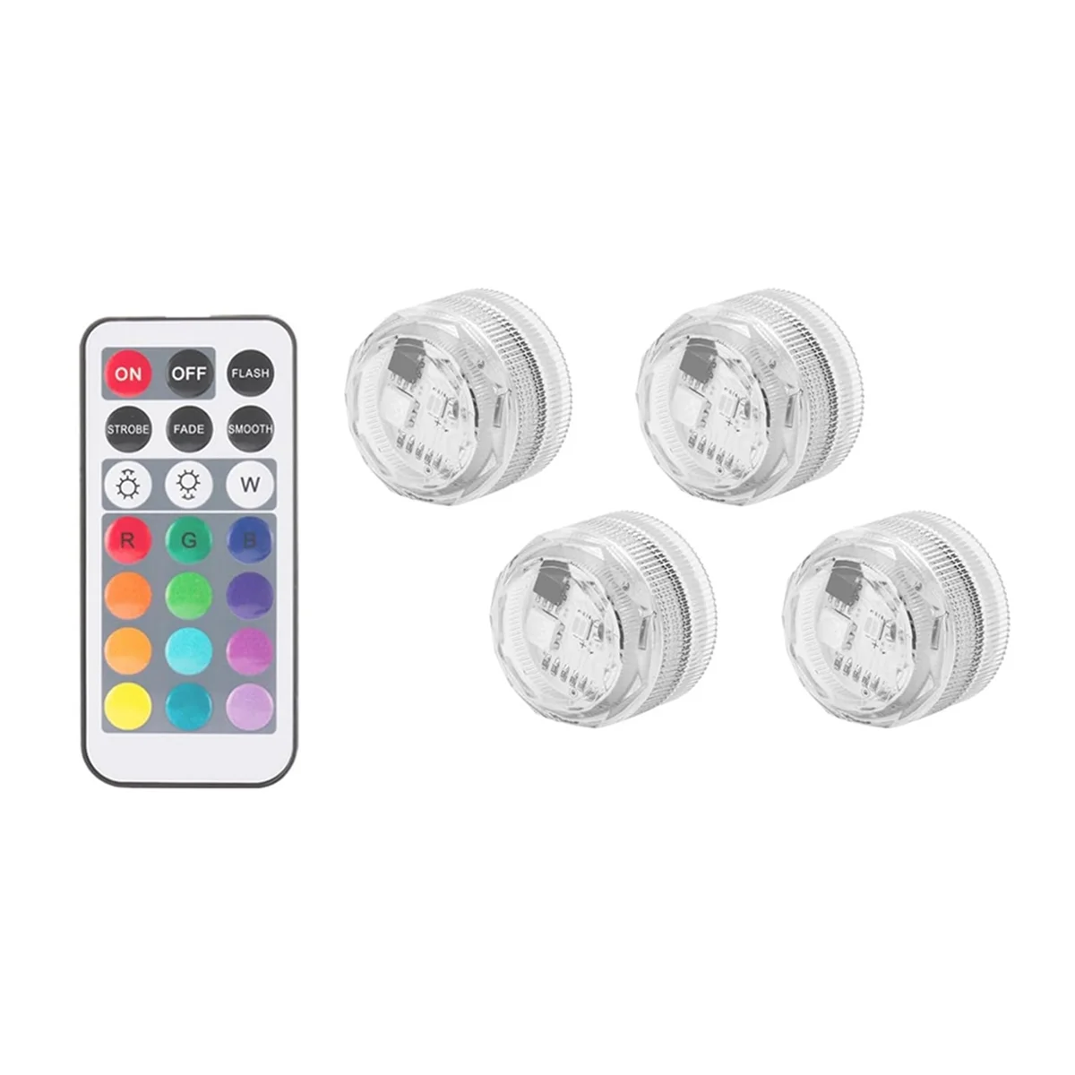Фото Светодиодные фонари для Slushi FS300, комплект из 4 светодиодных фонарей для Slushi FS301/FS300, капсульный осветительный модуль, аксессуар для машины для слякоти №1