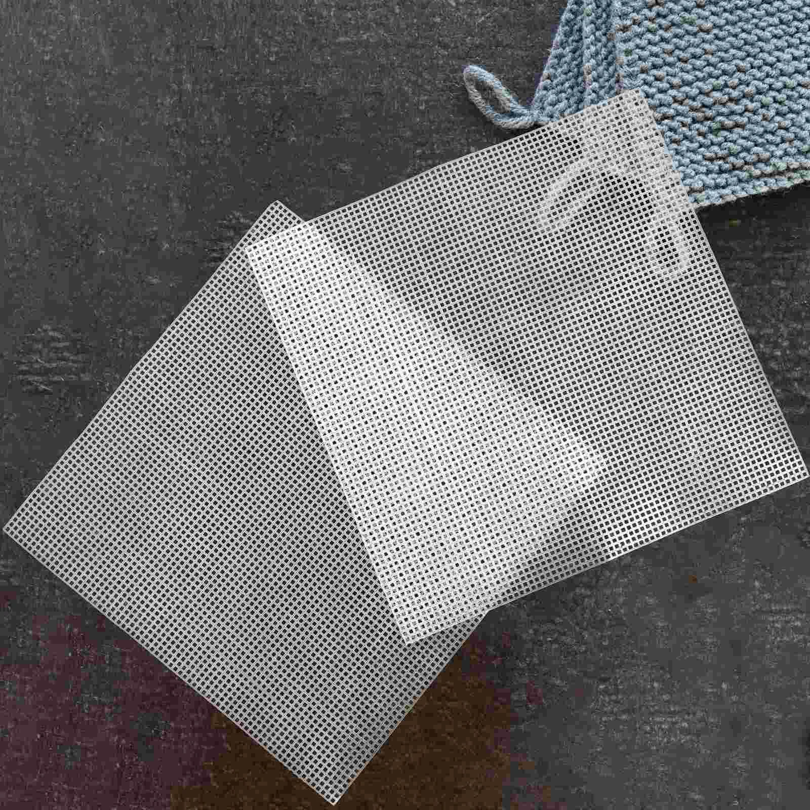 5 шт. сумка DIY материал тканая сетка лист шитье пластиковый холст стереотипы