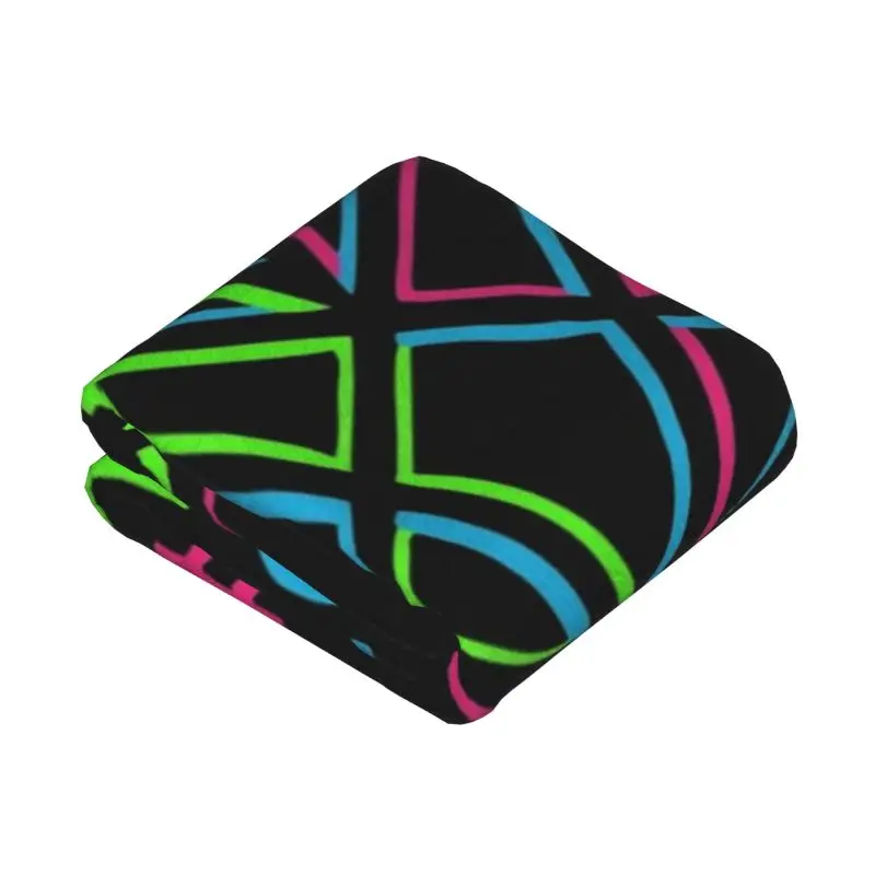 Одеяло Фланелевое с 3D принтом удобное мягкое одеяло в стиле хип-хоп панк-рок