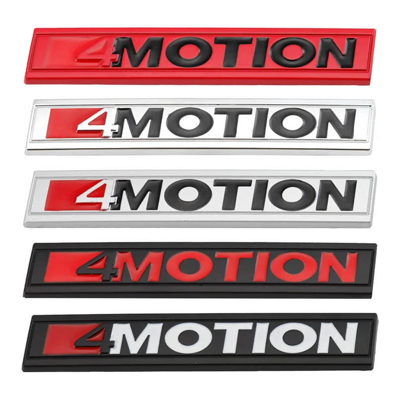 

Car Sticker 4MOTION Logo Emblem Front Hood Grill Badge Decal for Volkswagen Tiguan 4MOTION VW golf 4 7 GTI Touareg arteon
