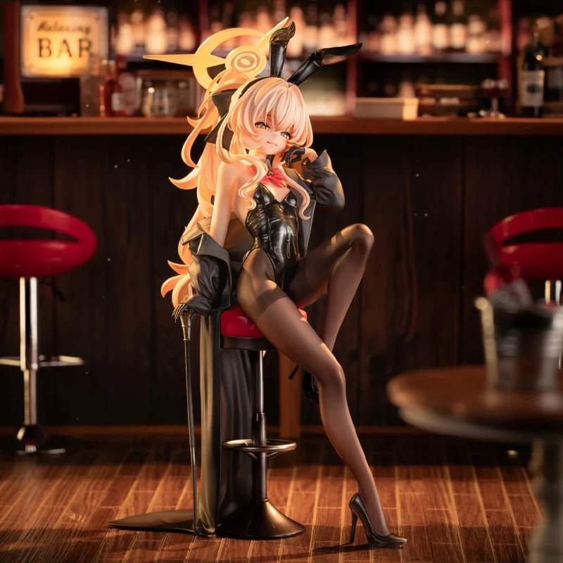Фото 22-сантиметровая аниме-фигурка Blue Archive Professor Smug Bunny Girl: Цукацуки Рио/Арона/Кисаки/Ичинозе Асуна, коллекционная модель, кукла-игрушка №1