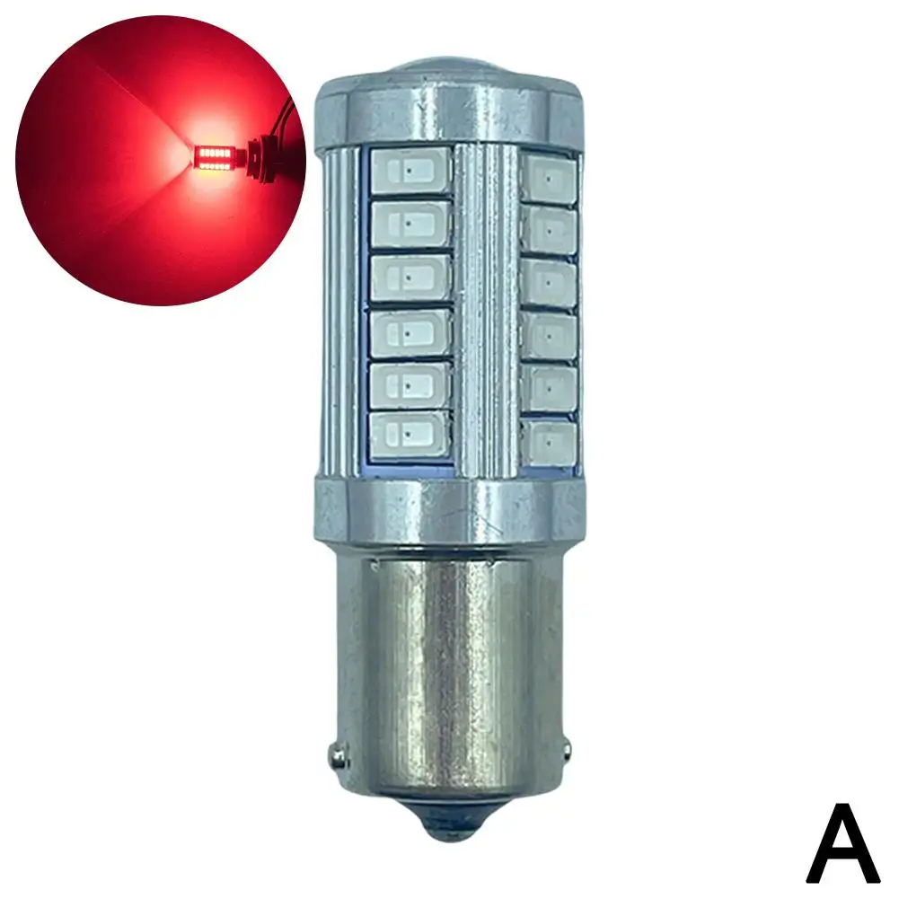 1 шт. 1156 BA15S 1157 BAY15D светодиодные лампы указателей поворота 5630-33SMD белые резервные