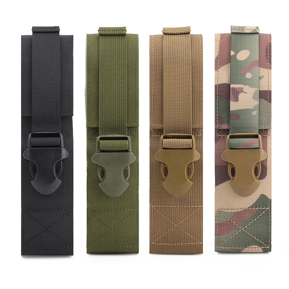 

Сумка для фонарика Molle, нейлоновая сумка для инструментов повседневного использования, Водонепроницаемые многофункциональные аксессуары ...