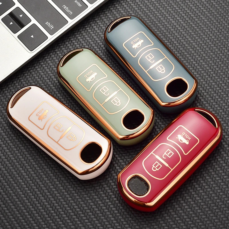 

New Tpu Car Remote Key Case Cover For Mazda 2 3 6 Atenza Axela Demio CX-5 CX5 CX-3 CX7 CX-9 2015 2016 2017 2018 2019 Accessories