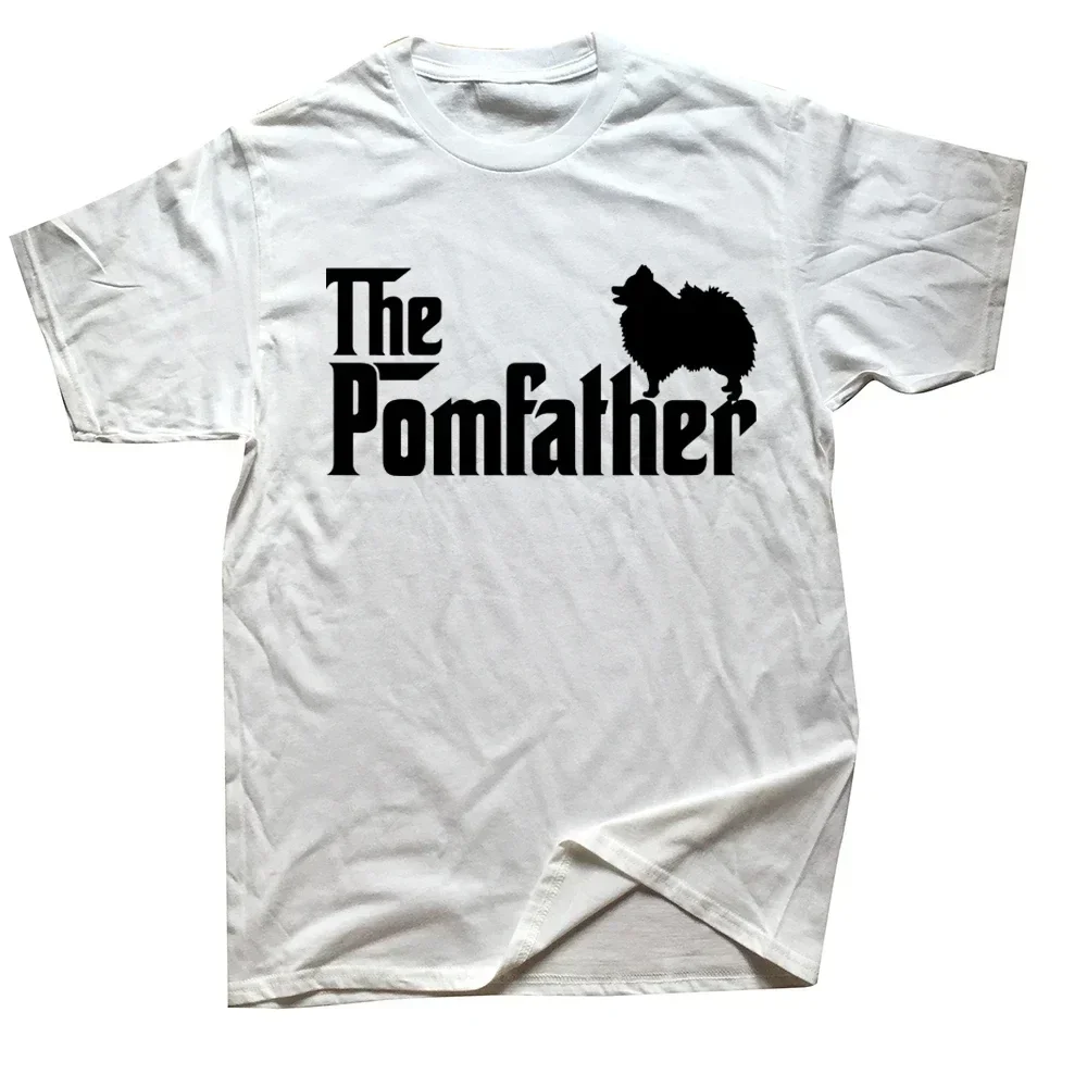 Футболка Pomerania Dad Hipster Dog Lover уличная одежда с короткими рукавами подарок на день