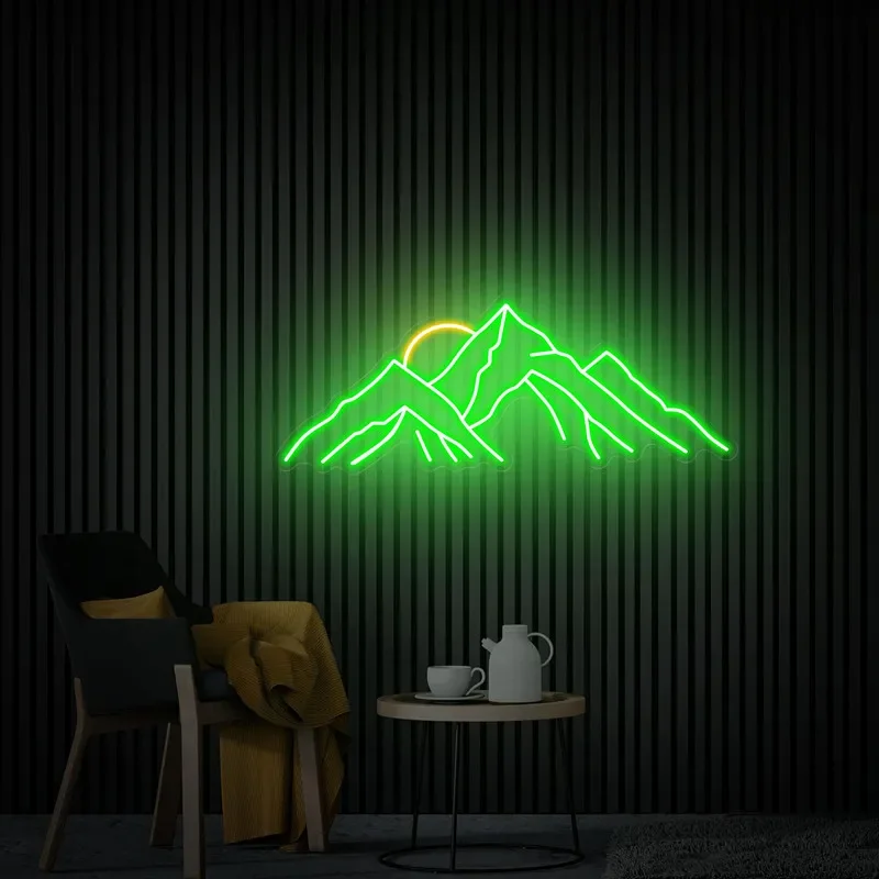 

Неоновая вывеска "Горь и солнце" Акрил USB