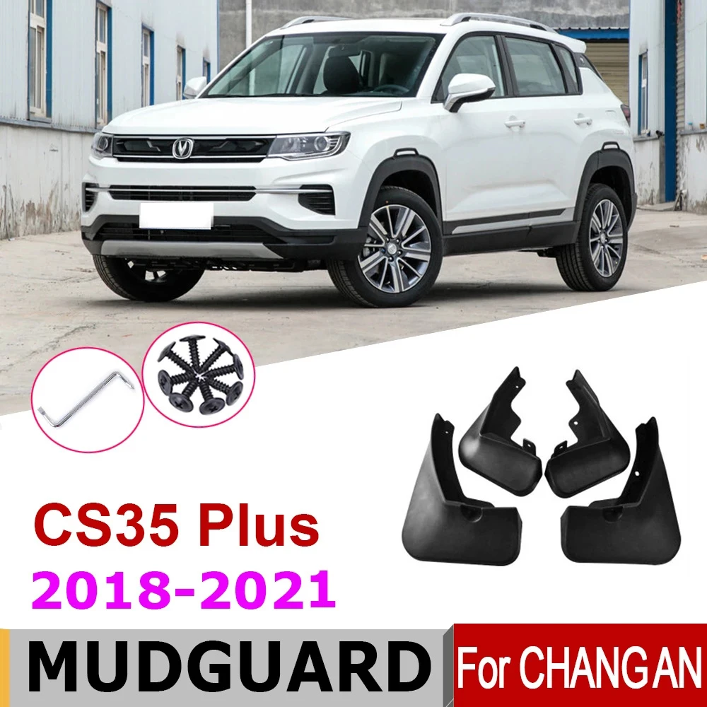 

Mudguard For Changan CS35 Plus 2021 2018 Changan CS35Plus2020 2019 Fender Mud Flaps Guard Splash Flap Mudguards Car Accessories