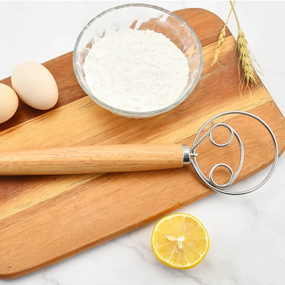 Circle For Making Bread Cake Kitchen Baking Household Practical Flour Mixer Dough Whisk Egg Beater Pastry Blender