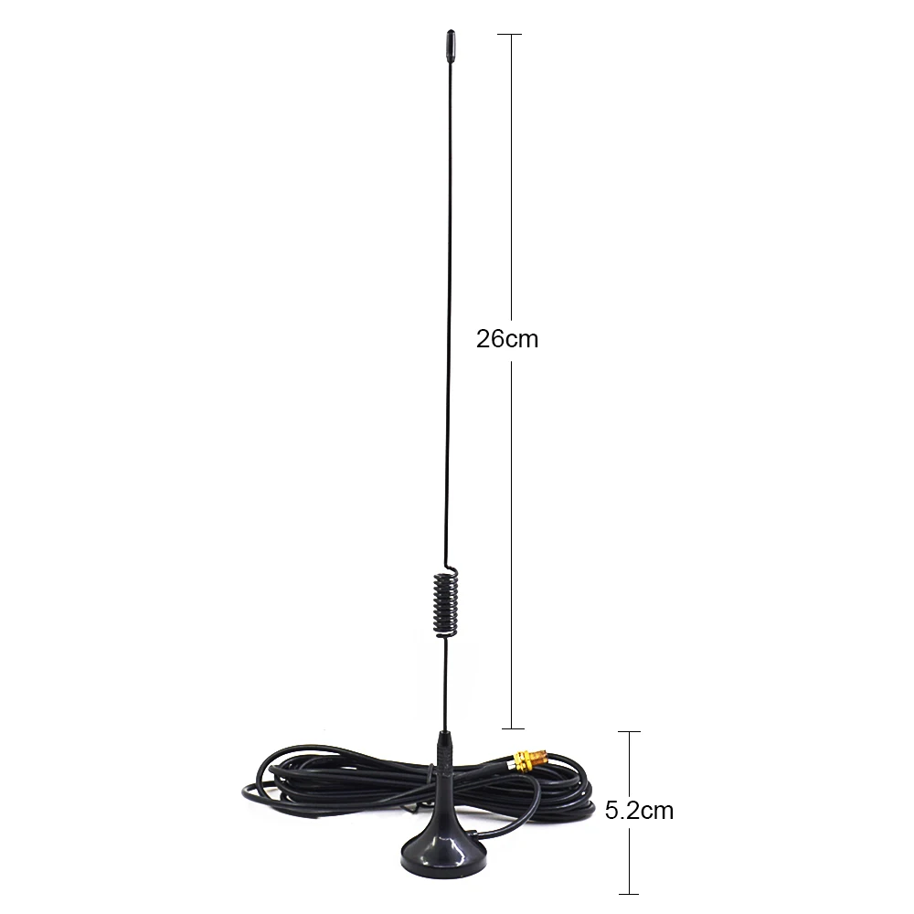 UT-106UV SMA-гнездовая автомобильная магнитная двухдиапазонная антенна для рации UV-5R