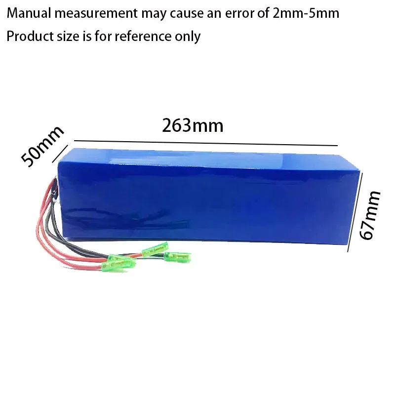 Перезаряжаемый литий-ионный 18650 38000 мАч для электрического велосипеда
