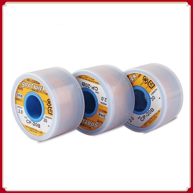 

Оригинальная оплетка для удаления припоя GootWick Wick инструмент для удаления припоя BGA фитиль инструменты для удаления припоя телефона PC