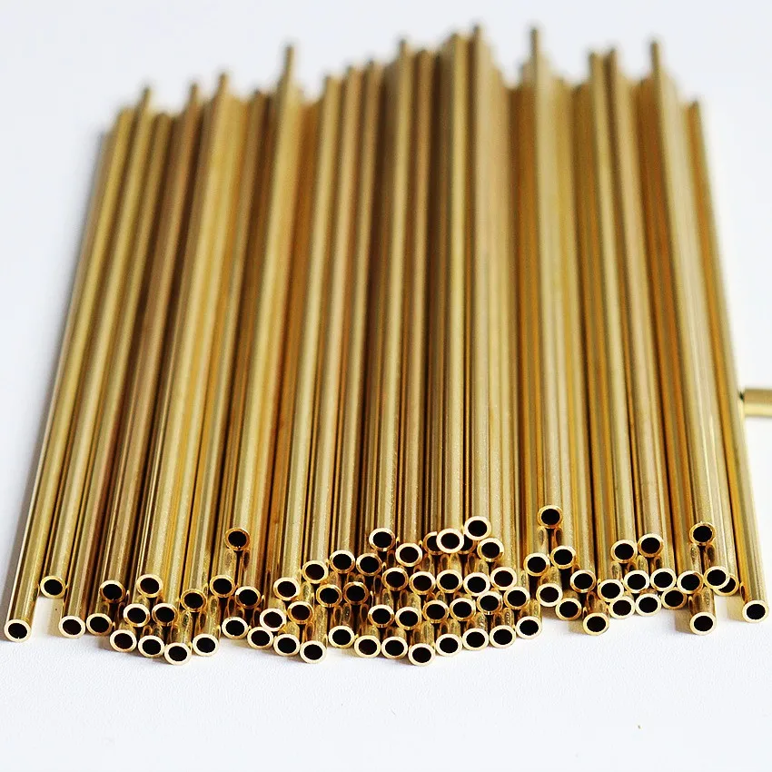 

1Pcs H62 Brass Tube Pipe Capillary Tube Length 500mm Outside Diameter 1/1.2/1.5/1.6/1.8/2/2.5/3mm