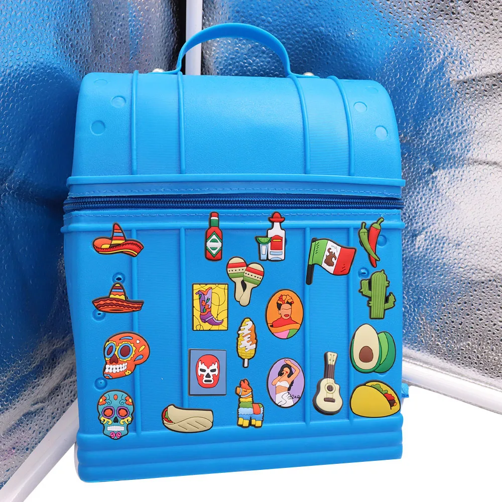 1 шт. Подвеска для обуви мексиканская женская шляпа авокадо кукуруза ракетка Тако