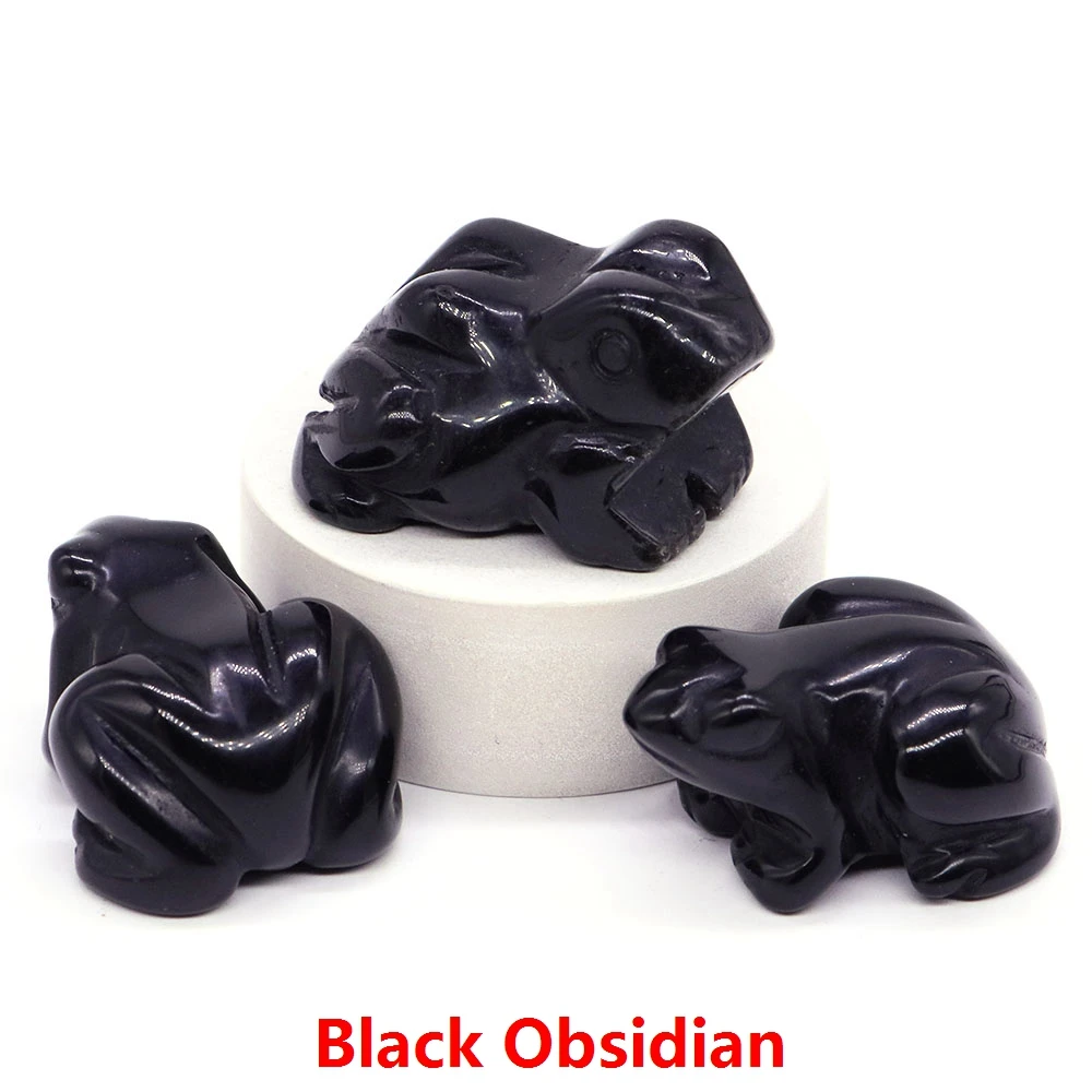 

Фигурка лягушки из розового кварца и аметиста