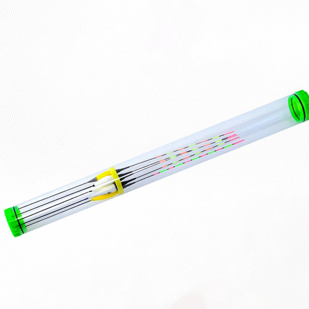 

2Pcs Clear Floats Tube Fishing Floats Bucket Clear Fishing Dobber Pipe Fishing Floats Holder