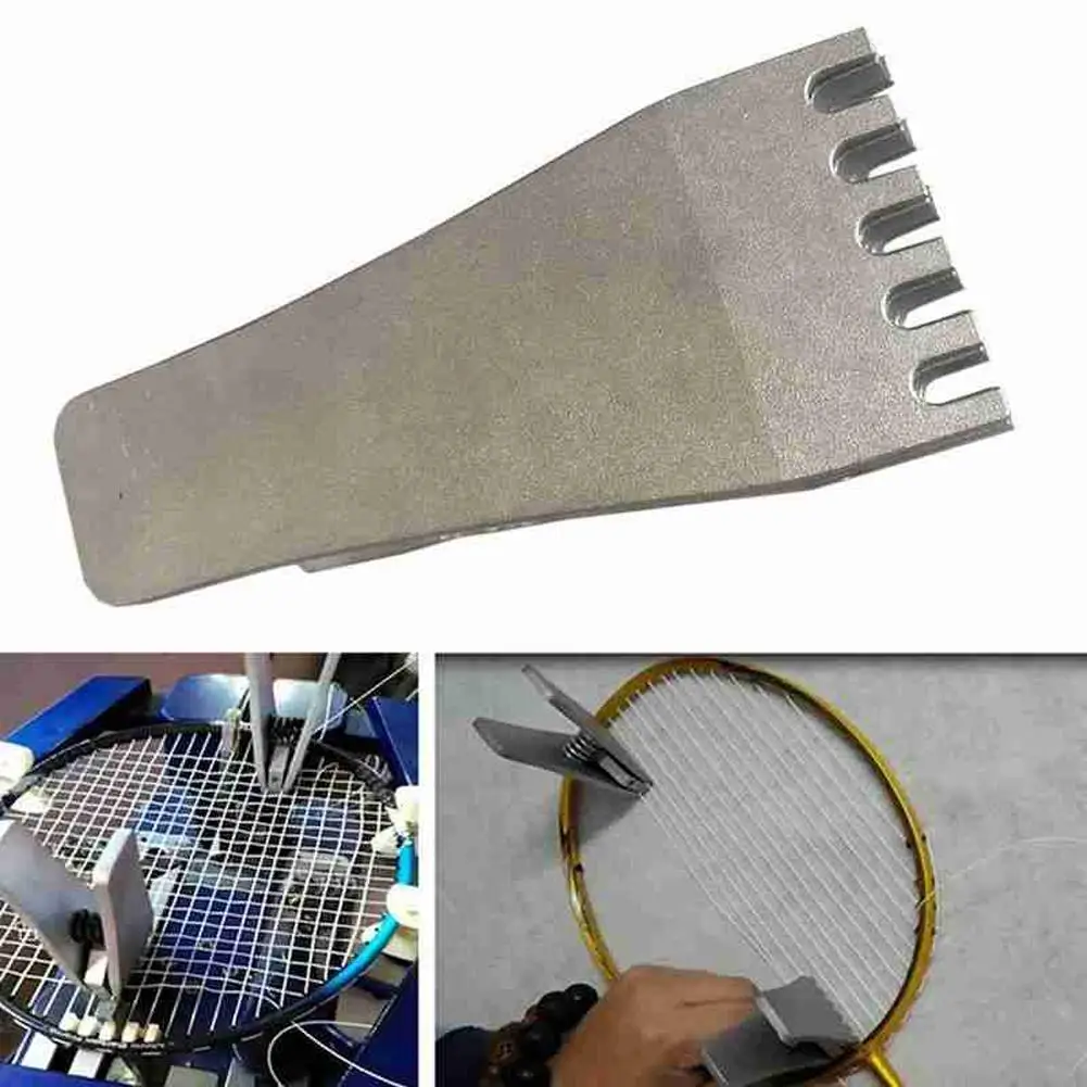 2023 Professional Badminton Racket Stringing Clip Wire Drawing Machine Stainless Steel Flying Tools Accessories